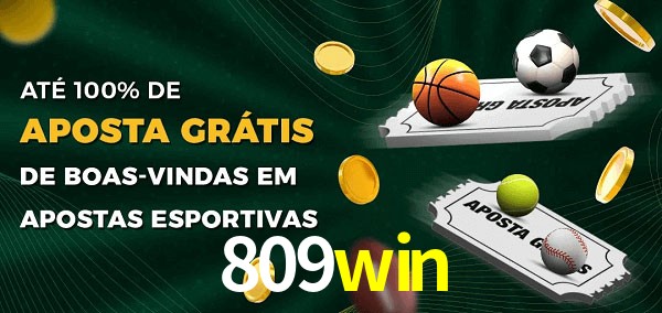 809win Ate 100% de Aposta Gratis